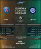 Paris Saint-Germain vs Inter Milan